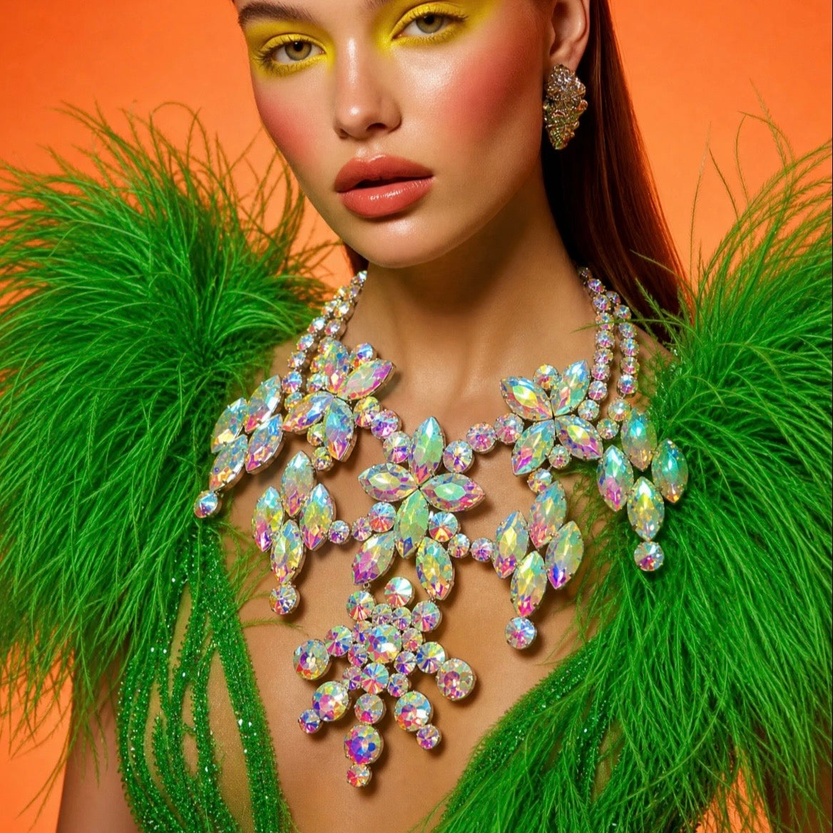 Finale Aurora Austrian Crystal Necklace