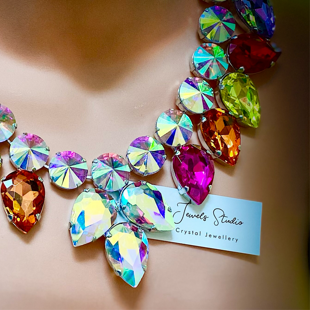 Pride Perfection Austrian Crystal Necklace