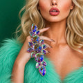 Oversized XL Gigantic Rainbow Statement Ring