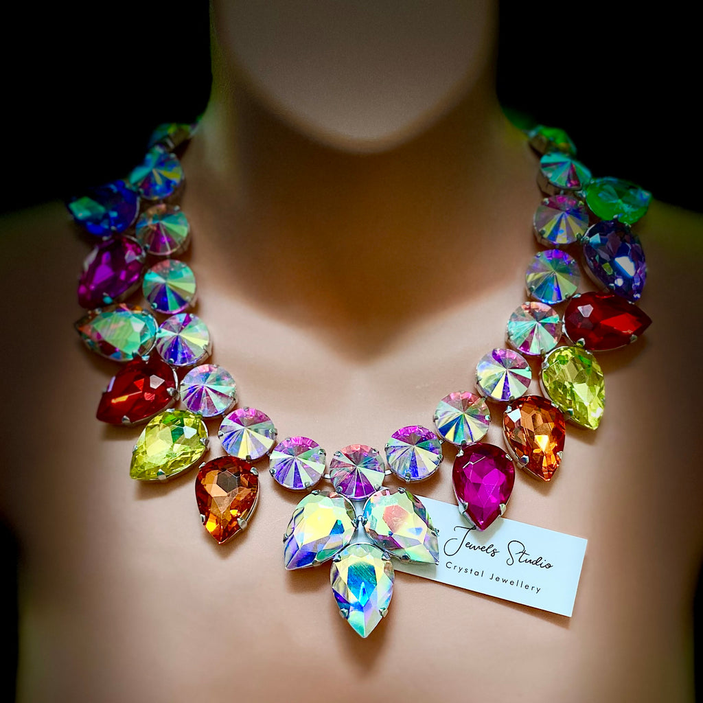 Pride Perfection Austrian Crystal Necklace
