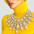 Le Collier Austrian Crystal Bib Necklace
