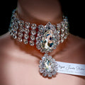 Glamazon Crystal Showgirl Choker Necklace