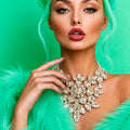 Riviera Austrian Crystal Necklace