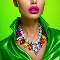 Pride Perfection Austrian Crystal Necklace