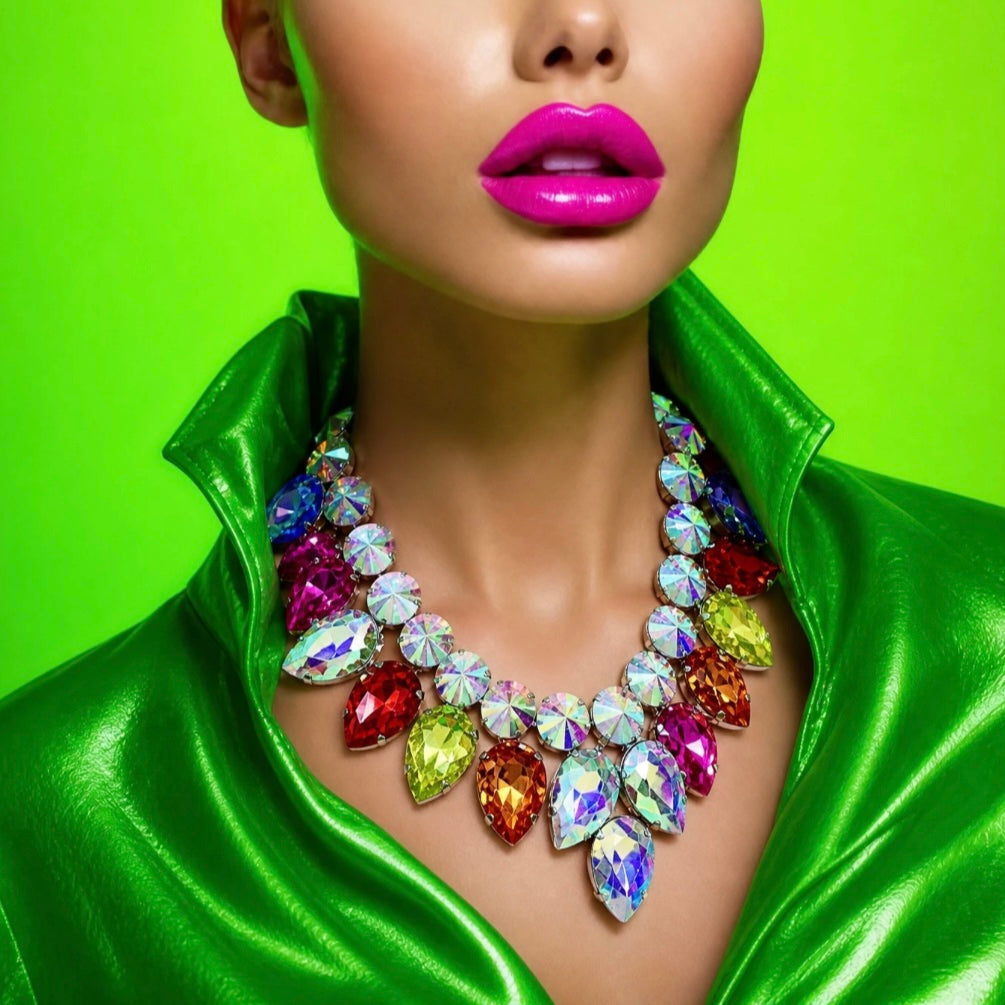 Pride Perfection Austrian Crystal Necklace