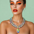 Northern Lights Pendant Necklace