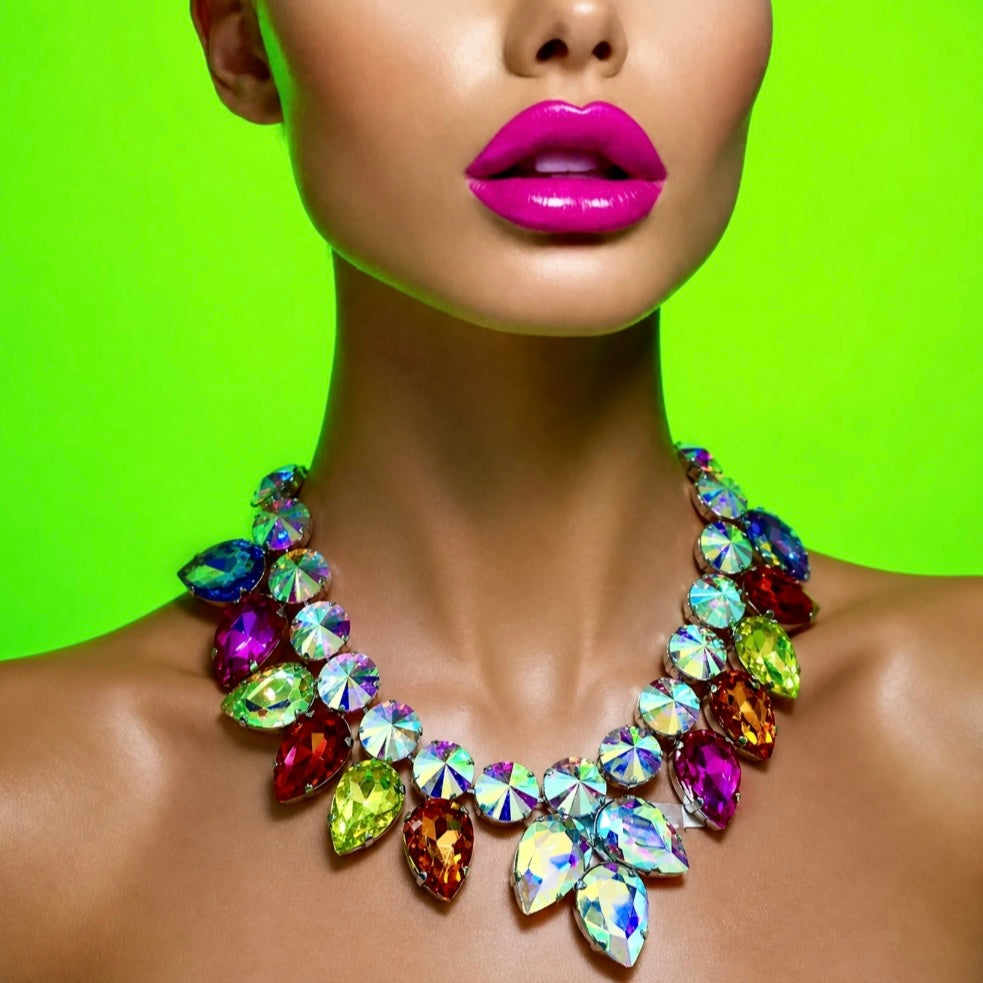 Pride Perfection Austrian Crystal Necklace